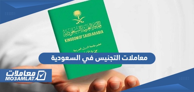 تقديم معاملات التجنيس في السعودية